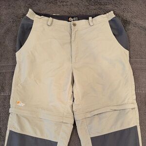Lowe Alpine convertible hiking pants